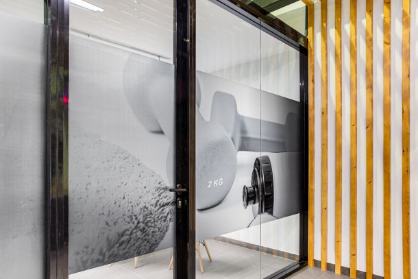 vinil glacé imprés monocromàtic